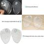 6 Pairs Flip Flop Pads, Forefoot Padding Inserts Gel Pads Flip Flop Gel Pad Pads for Flip Flops Forefoot Pad Non Slip Shoe Inserts Pads Gel Cushions Pads for Flip Flops for Sandals Flip Flop