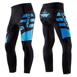 sponeed Mens Bicycle Pants 4D Padded Road Cycling Tights MTB Leggings Outdoor Cyclist Riding Bike Wear