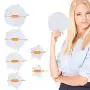 Silicone Stretch Lids, 6-Pack Various Sizes Cover for Bowl