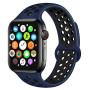 Bravely klimbing Compatible with Apple Watch Band 44mm 42mm 40mm 38mm, Soft Silicone iWatch Bands Replacement Sport Bands for iWatch Series 5 4 3 2 1 for Men and Women S/M M/L