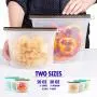 Silicone Bags Reusable Silicone Food Bag Reusable Sandwich Bags Reusable Ziplock Bags Silicone Storage Bags Silicon Containers Plastic Conteiner Freezer Gallon Size Zip Snack Lunch Sous Vide