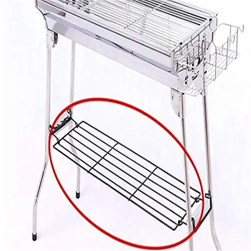 Large Rack Barbecue Supplies Accessories, Basket, Condiment Plate, Stainless Steel Barbecue Grill Accessories