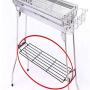 Large Rack Barbecue Supplies Accessories, Basket, Condiment Plate, Stainless Steel Barbecue Grill Accessories