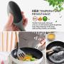 Fenrs Kitchen Utensil Set Silicone Cooking Utensil Set 11pcs/set Wooden Silicone Kitchenware Set For Cooking Baking Tools Heat Resistance Tools Best Kitchen Gadgets Kitchen Tool Set Gift