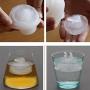 YXC Silicone Penguin Ice Cube Animal Creative Kitchenware Two-piece