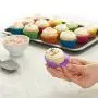 AmazonBasics Reusable Silicone Baking Cups, Muffin and Cupcake, Pack of 12