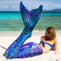 Fin Fun Mermaid Tails for Swimming with Monofin - Kids and Adult Sizes - Limited Edition