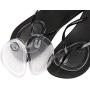 2Pairs Silicone Gel Sandal Thong Protectors Toe Guards Cushion Flip-Flop Non-Slip Forefoot Pads Pain Relief Inserts Foot Protector Metatarsal Pads