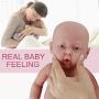 Vollence 16 inch Realistic Lifelike Baby Doll That Look Real,Not Vinyl Material Dolls,Real Full Silicone Reborn Baby Dolls,Soft Handmade Newborn Silicone Baby Doll -Boy