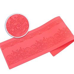 Edible Border Cake Lace Mats Silicone Decoration Mat for Fondant Art Kitchenware AK-LSM-03