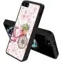 iPhone SE 5s 5 Case,Flexible Soft TPU Cover Shell,Slim Silicone Black Rubber Non-Slip Durable Design Protective Phone Case for iPhone SE 5s 5 -Bicycle