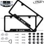 2-Pieces High-Grade License Plate Frame for BMW,Applicable to US Standard car License Frame