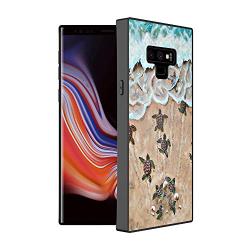 Samsung Galaxy Note 9 Case, Baby Turtle Shock-Absorption TPU Rubber Bumper Samsung Galaxy Note 9 Case, Ultra Thin Slim Protective Cover for Samsung Galaxy Note 9-Black