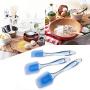 Kitchenware Utensils Set 3 Piece Premium Silicone Heat Resistant Non-Stick Baking Professional Cake Tools Blue,2set