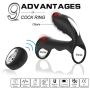 Lfcmf Giftly ?êni? Dual ?ings Orgásmic ?êni? ?ings Mini bǚllet Vi`br?tórs Silicone Material Toys for Couple (Color : Black)