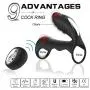 Lfcmf Giftly ?êni? Dual ?ings Orgásmic ?êni? ?ings Mini bǚllet Vi`br?tórs Silicone Material Toys for Couple (Color : Black)
