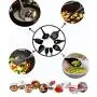 WSZZF311 Cooking Appliance Set Kitchenware Silicone Heat Resistant Kitchen Cooking Utensils Non-Stick Baking Tool Cooking Tool Sets (Red,Black,Green) 3Color 10 Pcs,Red