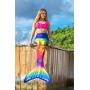 Fin Fun Mermaid Tails for Swimming with Monofin - Kids and Adult Sizes - Limited Edition