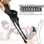 Vibrating Cock Ring Vibrator with Mini Tongue Vibrator Sex Toys for Male or Couples, Wireless Control 10-Speed Silicone Penis Ring Enhancer C Ring Vibrator Male Masturbator for Longer Harder Erections