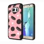Samsung Galaxy S7 Case,Flexible Soft TPU Cover Shell,Slim Silicone Black Rubber Non-Slip Durable Design Protective Phone Case for Samsung Galaxy S7 -Biscuits