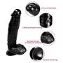 12in Body-Safe Silicone Luxury High Quality Black Huge D?ld? Waterproof Hands-Free Massage Wand Toys