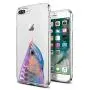 iPhone 7 8 Case, Soft TPU Slim-Fit Flexible Ultra-Thin Clear Case, Full-Body Rugged Bumper Print Arowana Case for iPhone 7 8, Transparent
