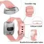 Wepro Bands Compatible with Fitbit Versa SmartWatch, Versa 2 and Versa Lite SE Watch, 3-Pack, Small, Large, Buckle