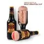 Pocket Pleasure Men Games Toys - 100% Medical Grade Silicone Fully Hands Free Male Play (Beer Cup Camouflage)