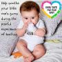 Teething Mittens for Babies with Baby Food Feeder Pacifier | Teether Set Perfect to Soothe Tender Gums | Fruit Feeder Pacifiers Safe Way to Introduce Solid Foods | Ideal Teething & First Baby Feeding