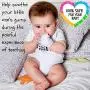 Teething Mittens for Babies with Baby Food Feeder Pacifier | Teether Set Perfect to Soothe Tender Gums | Fruit Feeder Pacifiers Safe Way to Introduce Solid Foods | Ideal Teething & First Baby Feeding