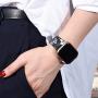 EXCHAR Compatible with Apple Watch Band 40mm 38mm 44mm 42mm Fadeless Pattern Printed Floral Bands Silicone Replacement Band for iWatch Series 5 Series 4/3/2/1 for Women Men