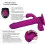 Tight Design Telescopic Rechargeable Suction Cup Wireless Massager Multi Speeds Full Body Massage Waterproof Silicone Toy