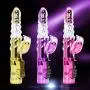 QYIYA 36 Vibe Modes Thrusting Monster Novelty Rabbit Silicone Dilos Toys for Women, Waterproof & Silent