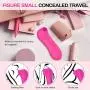LQTY Female Toys Purple Portable Sùcking and Thrusting Toys Skin Friendly Silicone Víbratór Gpót