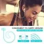 Marge Plus for AirPods Case, Silicone Cover 360°Protective AirPods Shockproof Case with Pom Pom Keychain Compatible with Apple AirPods 2 & 1 [Front LED Visible]