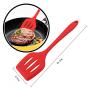 Silicone kitchenware 5 Pieces Silicone Kitchen Utensils Cooking Utensil Set Cooking Utensils Tools Include Turner Spoon For Nonstick Cookware Non-Toxic Heat Resistant Nonstick Heat Resistant Tools