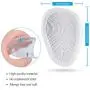 Metatarsal Pads Ball of Foot Cushions, Premium Forefoot Pad Soft Gel Inserts, Mortons Neuroma Callus Reduce Foot Pain and Provide Support, Suit for Men Women & All Shoes (White)