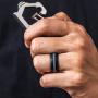 Saco Band Mens Silicone Rings Wedding Bands - 7 Pack / 1 Ring