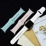 TIMTU Sport Band Compatible with Apple Watch Band 40mm 38mm 42mm 44mm, Soft Silicone Strap Replacement for Apple Watch Series 5 4 3 2 1 for Women/Men
