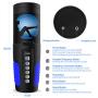 Male Masturbation Electric Sucking Blowjob Stroker Vibrating Mens Adult Toys,Silicone Double Holes Artificial 3D Realistic Lifelike Toys for Men Sucking Cup Underwear Toys, T-Shirt