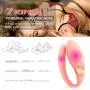 MC.Pig U-Shaped Electronic Couple Pleasure Stimulation Promote Toys Multi-Speed Bed Sport Self-Amusement Tool Rechargeable Silicone Vibrate Things for Couples Women Toys Bullet Waterproof Sexy Toys