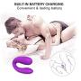 Huluda Women Vib Portable Silicone G-S Stimulate Mssager Toy for Couple