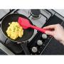 Carriemeow Silicone Kitchenware 10 Piece Non-stick Pan Set Eco-friendly Kitchen Tools Baking Utensils (Color : Red)