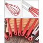 Gwjs Silicone Kitchenware, Non-stick Heat-resistant Cookware Kitchen Ten-piece Kitchen Gadget Kitchen Tool- 29cm(11.4inch)