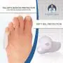 Dr. Fredericks Original Tailors Bunion Pads - 4 Pads - Soft Gel Bunionette Pad - Shield - Cover - Protector - Tailors Bunion Pain Relief