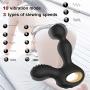 Men ?ásˉt?rbˉátor Análes Plug Rotating Wireless Remote Control Análes Víbrántor Silicone Male Próstˉat? Másságer Adúllt Six Toys for Me