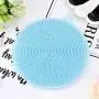 2 PCS Sponge Multipurpose Kitchen Dish Sponge Silicone Non Scratch Scrubber with Chuck for Easy Cleaning Pot Pan Dish Bowl Kitchenware Toiletry Fruit and Vegetable Skin