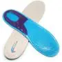 Foot Relief Soft Silicone Sports Gel Insoles, Insert Pad (L (8~13 US Mens))