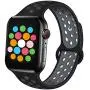 Suwikeke Sport Band Compatible with Apple Watch Band 38mm 42mm 40mm 44mm Breathable Soft Silicone Replacement Wristband Compatible for iWatch Series 4 3 2 1