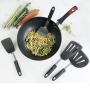 Antennababy Silicone Kitchenware High Elasticity High Temperature Silicone Spatula Household Heat-Resistant Silicone Shovel Kitchen Cooking Utensils,a